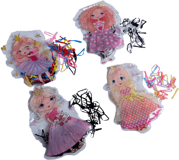 Набор резинок для волос детские Violetta (CH-SPR-25-50) 28 шт фото 1