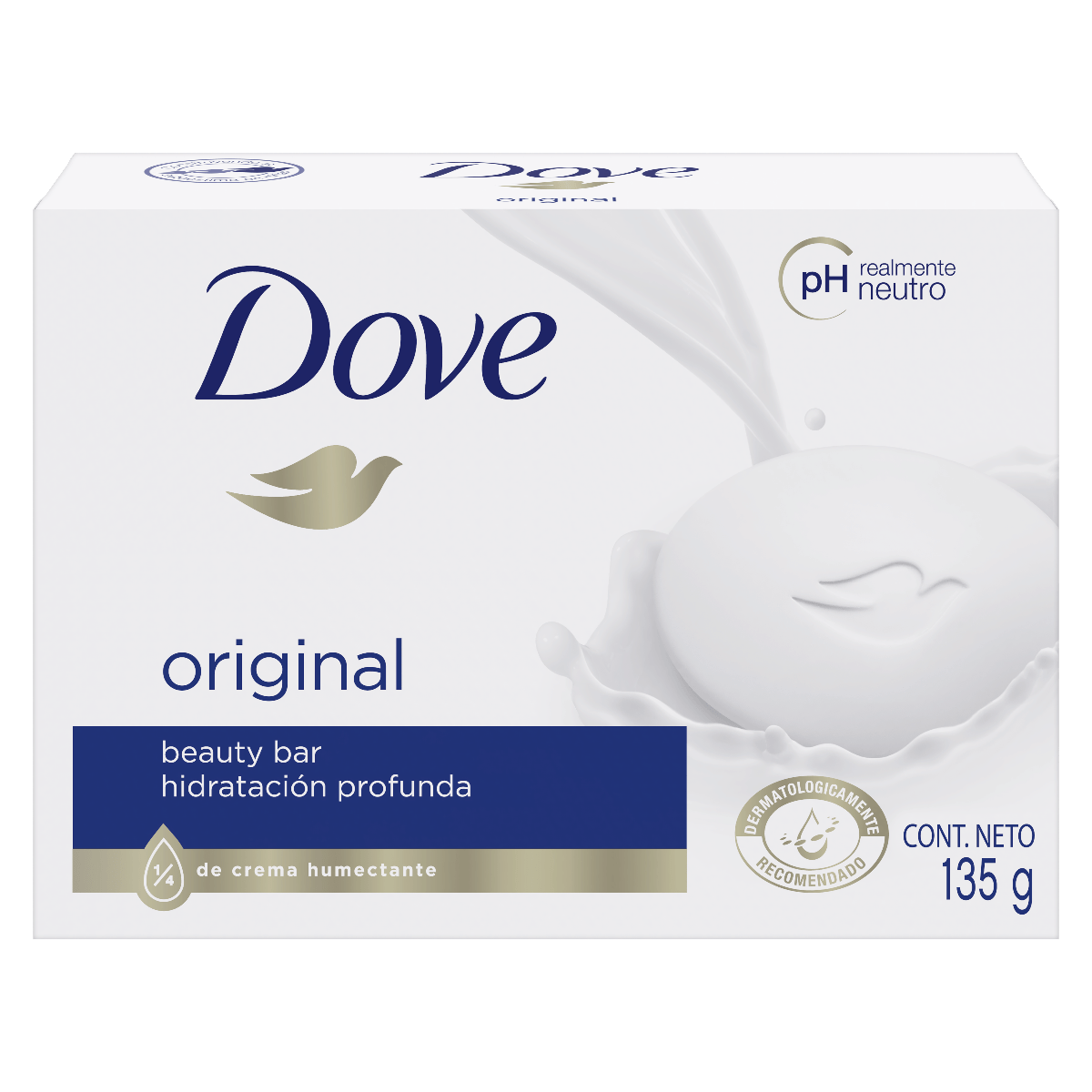Крем-мило Dove original краса та догляд, 135 г