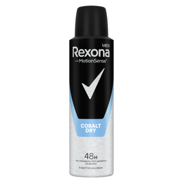 Дезодоран-спрей Rexona Cobalt Dry, 150 мл