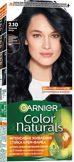 Краска для волос Garnier Color Naturals оттенок 2.10 Черный опал