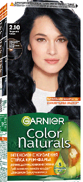Краска для волос Garnier Color Naturals оттенок 2.10 Черный опал