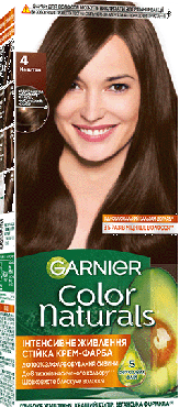 Краска для волос Garnier Color Naturals оттенок 4 Каштан