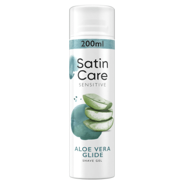 Гель для гоління Satin Care Sensitive для чутливої шкіри, 200 мл фото 1
