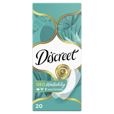 Щоденні прокладки Discreet Ocean Breeze Scent 20 шт фото 1