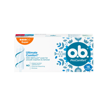 Тампоны женские гигиенические  o.b.® ProComfort Super 16