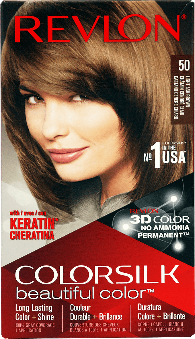 Краска для волос REVLON Colorsilk № 050 Light Ash Brown
