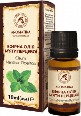 Олія ефірна Ароматика М`ятна, 10 мл