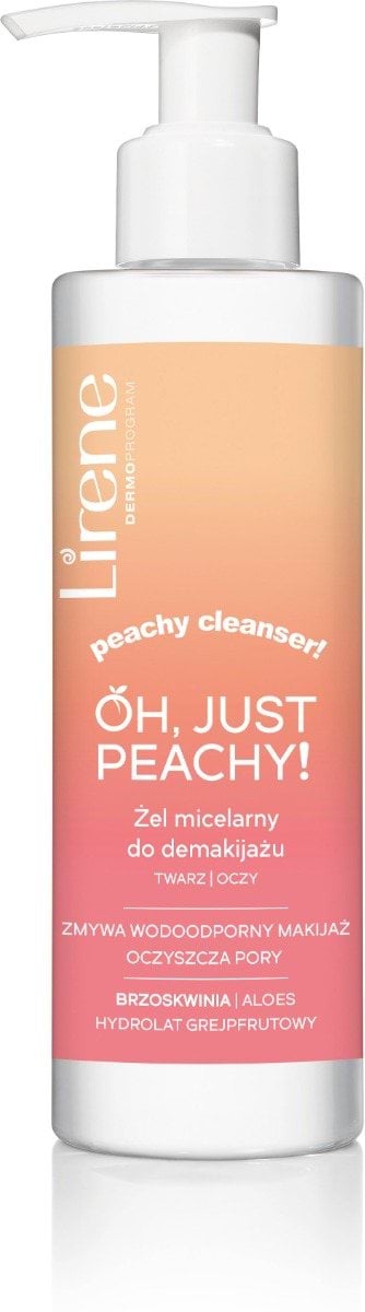 Гель для умывания Lirene Oh, Just Peachy! мицеллярный 145 мл