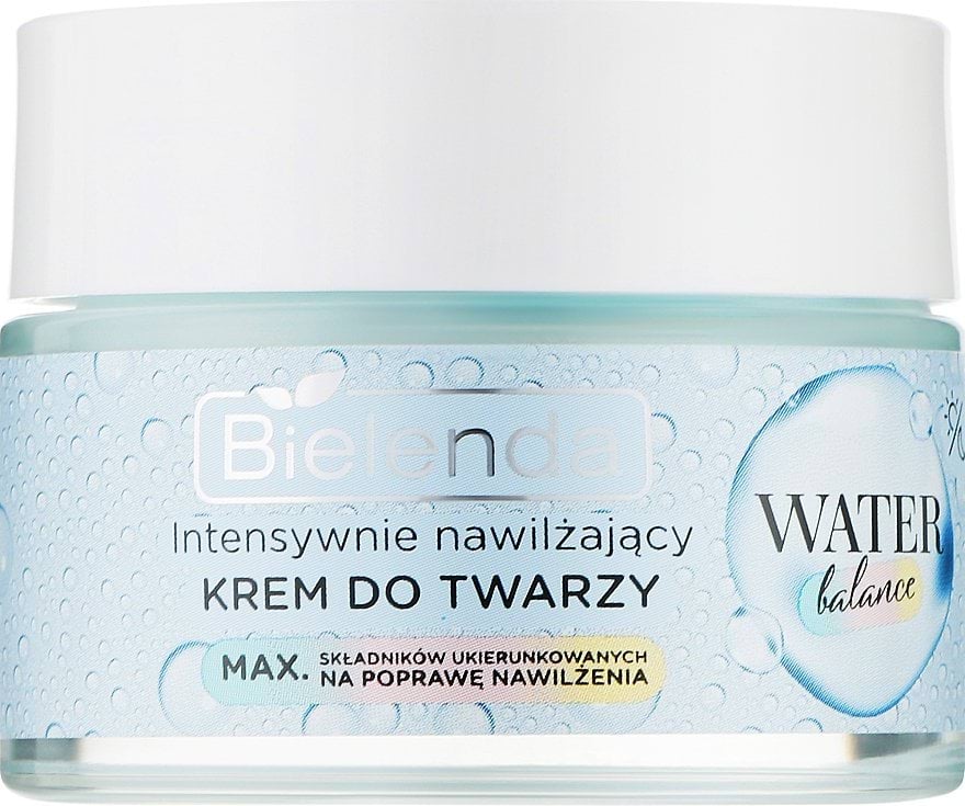 Крем для обличчя Bielenda Water Balance Moisturizing інтенсивно зволожуючий 50 мл