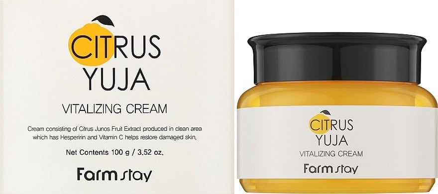 Крем для обличчя FarmStay Citrus Yuja Vitalizing Cream з