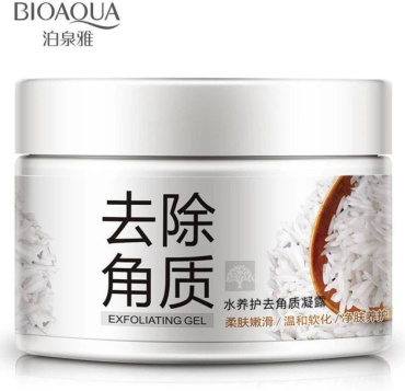 Гель-эксфолиант BIOAQUA Brightening & Exfoliating Gel с экстрактом риса 140 г фото 2