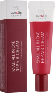 Крем для лица Eyenlip Snail All in One Repair Cream с муцином улитки 30 мл