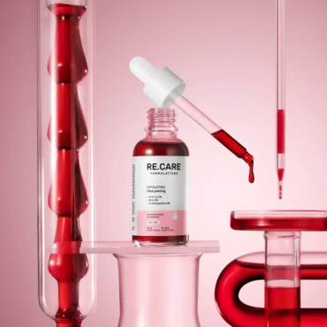 Пілінг для обличчя RE.CARE Exfoliating Face Peeling кислотний 30 мл фото 4