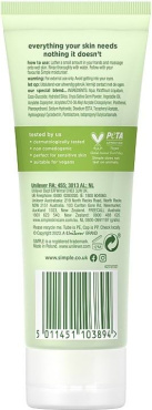 Скраб для обличчя Simple Kind to Skin Smoothing Facial Scrub вирівнювання рельєфу шкіри 75 мл фото 1