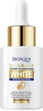 Сироватка для обличчя BIOAQUA Vitamin C White Brighten Face Serum освітлювальна з вітаміном C 30 мл
