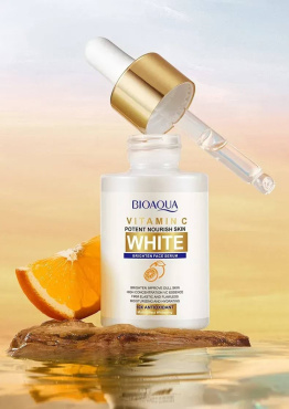 Сироватка для обличчя BIOAQUA Vitamin C White Brighten Face Serum освітлювальна з вітаміном C 30 мл фото 4