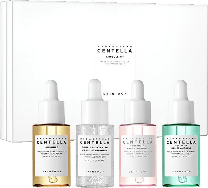 Набір сироваток для обличчя Skin1004 Madagascar Centella Ampoule Kit 4 шт. x 30 мл
