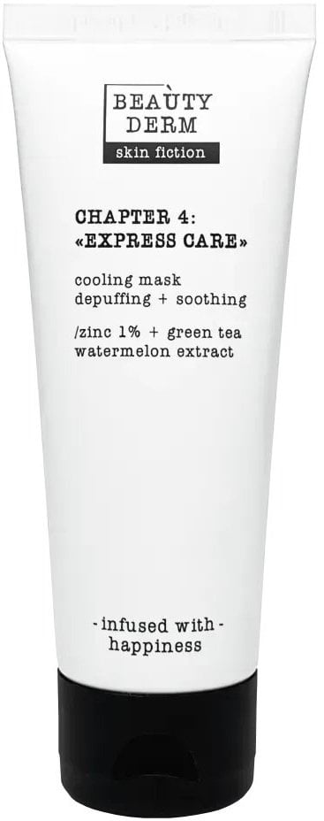 Маска для лица Beauty Derm Skin Fiction Express Care Cooling Mask охлаждающая с цинком и зеленым чаем 75 г