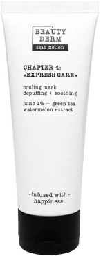 Маска для лица Beauty Derm Skin Fiction Express Care Cooling Mask охлаждающая с цинком и зеленым чаем 75 г
