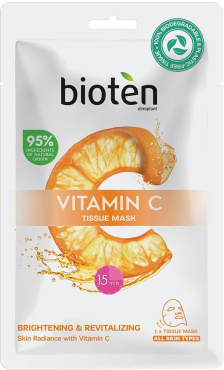 Маска для лица BIOTEN Vitamin C Tissue Mask тканевая 20 мл