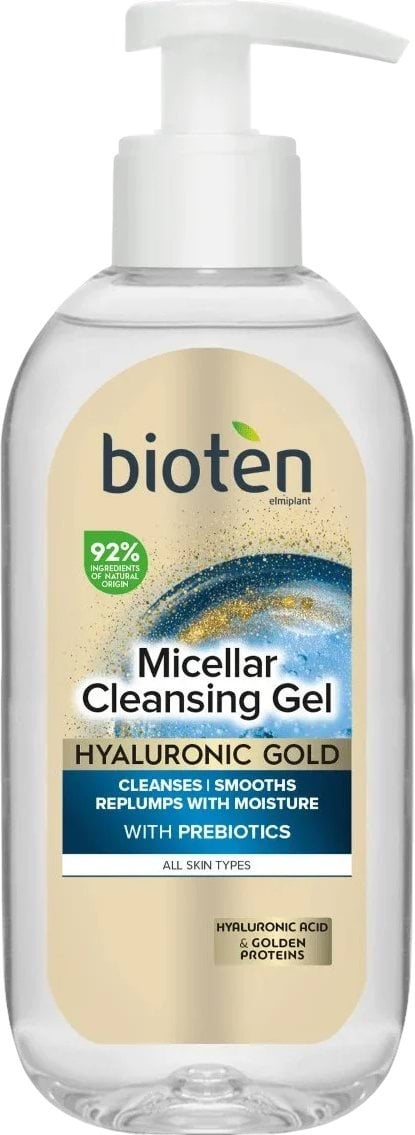 Гель для вмивання Bioten Hyaluronic Gold Micellar Cleansing Gel очищувальний 200 мл