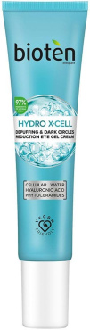 Крем-гель для шкіри навколо очей BIOTEN Hydro X-Cell Depuffing & Dark Circles Reduction Eye Gel Cream 15 мл фото 1