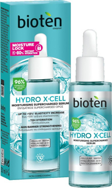 Сироватка для обличчя BIOTEN Hydro X-Cell Moisturizing Supercharged Serum зволожувальна 30 мл