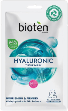 Тканинна маска для обличчя Bioten Hyaluronic 1 шт