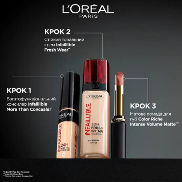 Консилер для обличчя L’Oréal Paris Infaillible More Than Concealer багатофункціональний стійкий відтінок 322, 11 мл фото 6
