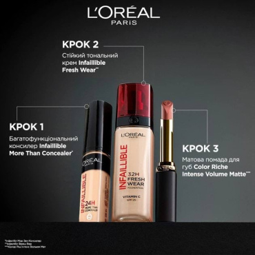 Консилер для обличчя L’Oréal Paris Infaillible More Than Concealer багатофункціональний стійкий відтінок 324, 11 мл фото 6