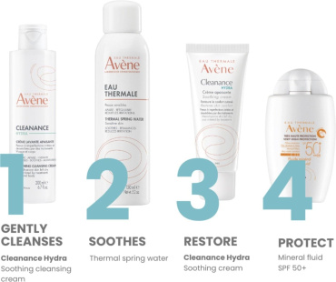 Крем для вмивання AVENE Cleanance Hydra Soothing Cleansing Cream 200 мл фото 4