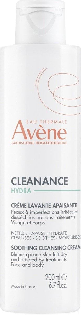 Крем для вмивання AVENE Cleanance Hydra Soothing Cleansing Cream 200 мл