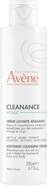 Крем для вмивання AVENE Cleanance Hydra Soothing Cleansing Cream 200 мл