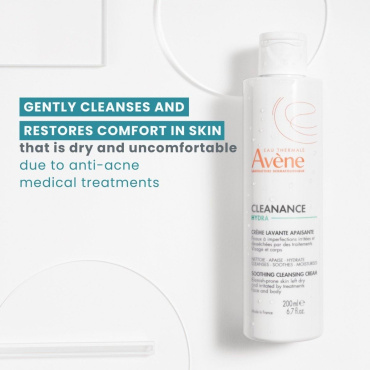 Крем для вмивання AVENE Cleanance Hydra Soothing Cleansing Cream 200 мл фото 2