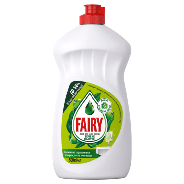 Средство для мытья посуды Fairy Зеленое яблоко, 500 мл