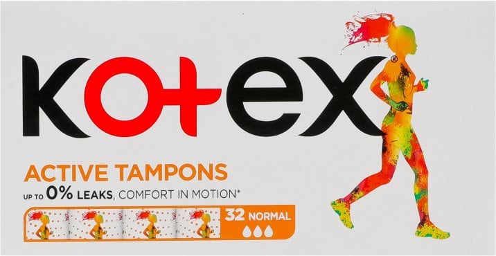 Тампоны Kotex Active Нормал 32 шт
