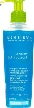 Гель для умывания BIODERMA gel moussant sebium очищающий 200 мл