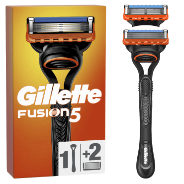 Станок для бритья мужской (Бритва) Gillette Fusion5 с 2 сменными картриджами,1 шт