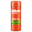 Гель для гоління Gillette Fusion для чутливої шкіри, 75 мл