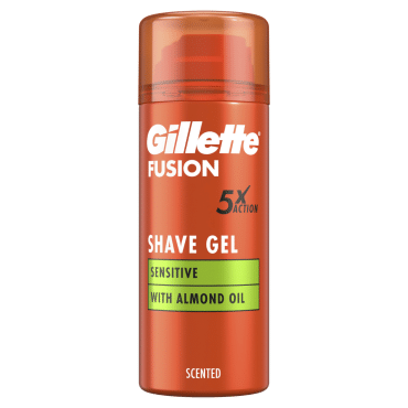 Гель для гоління Gillette Fusion для чутливої шкіри, 75 мл фото 1