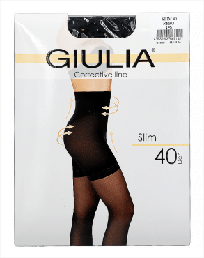 Джулия колготы женские SLIM 40 nero 2