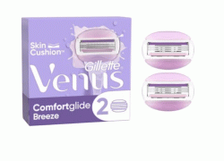 Змінні картриджі для гоління Venus Breeze з гелевою смужкою 2 шт
