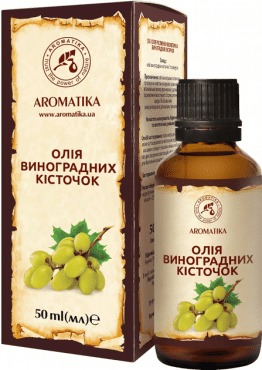 Олія косметична Ароматика Виноградних кісточок, 50 мл