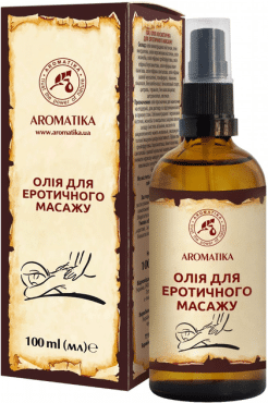 Олія для еротичного масажу Ароматика, 100 мл