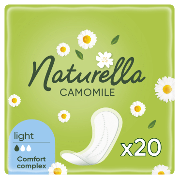 Ежедневные прокладки Naturella Samomile Light 20 шт
