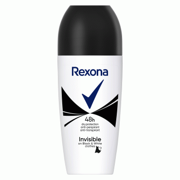 Антиперспирант шариковый Rexona На Черном и Белом Одежде 50ml фото 1