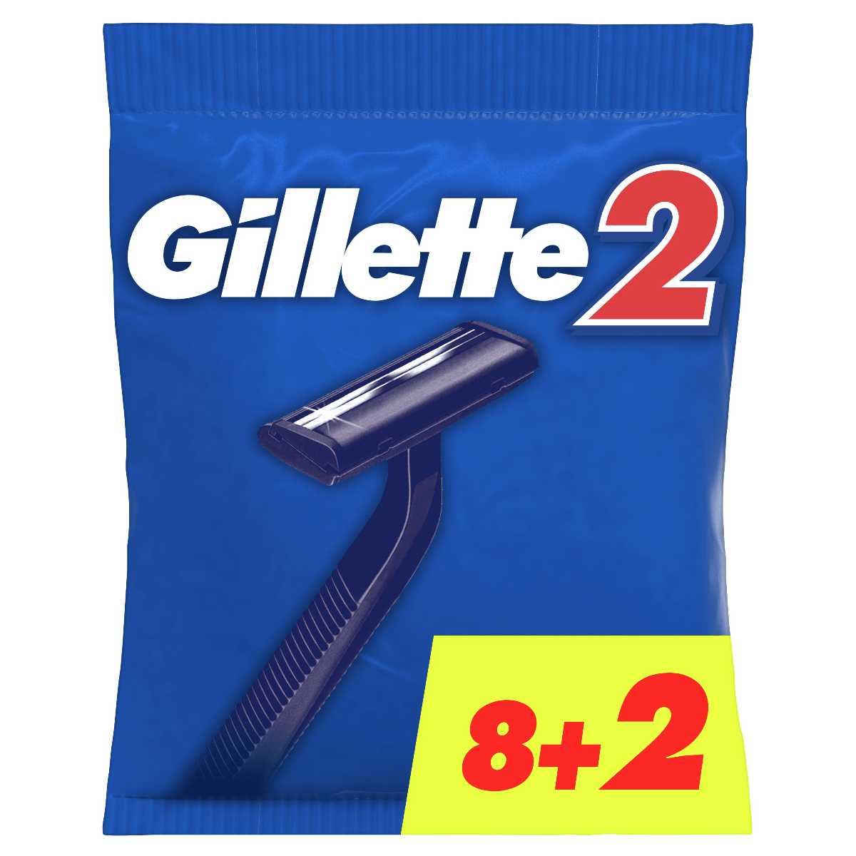 Одноразові станки для гоління (бритви) чоловічі Gillette 2, 10 шт