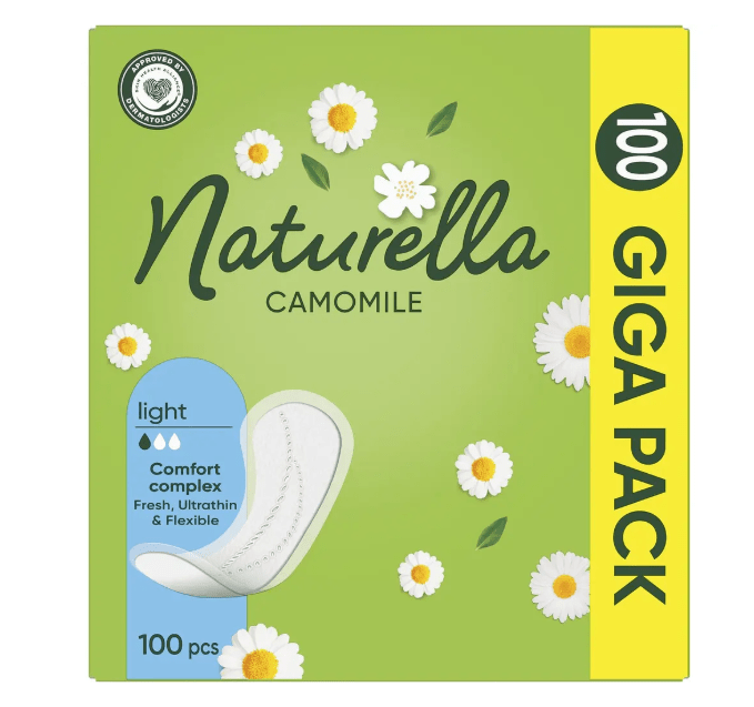 Прокладки ежедневные Naturella Camomile Light, 100 шт