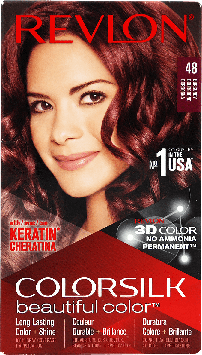 Краска для волос REVLON Colorsilk № 048 Burgundy