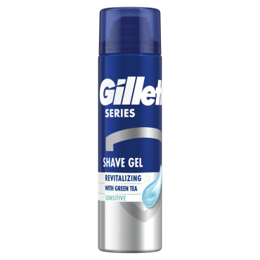 Гель для гоління Gillette Series Відновлюючий із зеленим чаєм 200 мл